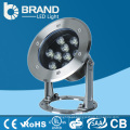 China Fabricante IP68 CE RoHS IP68 DMX Aço Inoxidável DC24V RGB LED Subaquática Transom Luz